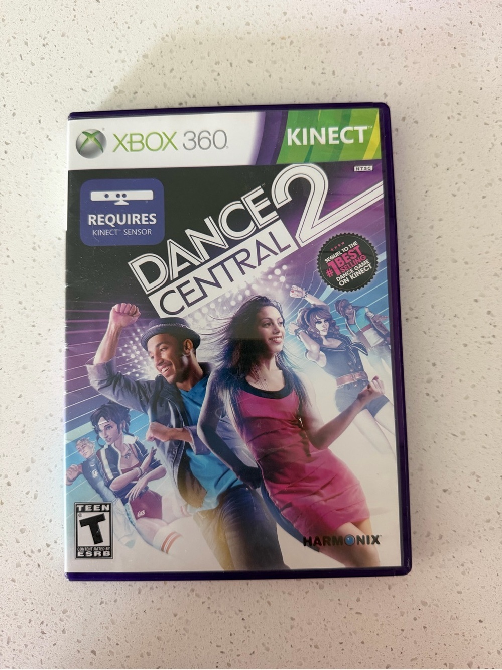 Dance Central 2 (Xbox 360 Kinect) - Purple Case